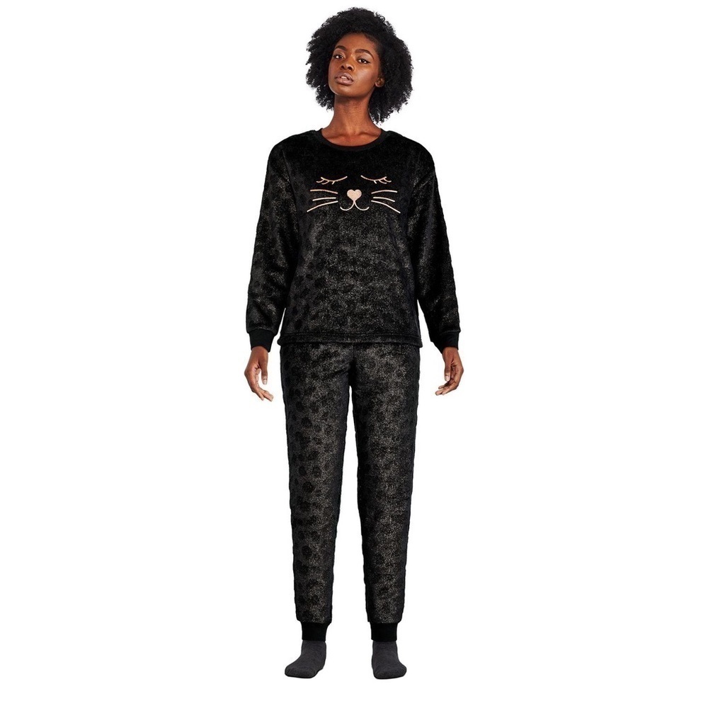 NWT George Women's Plush Pajamas 2-Piece Set